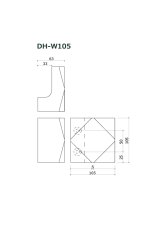 Photo7: DH-W105 Door Handle (2 PCS) (7)