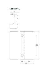 Photo14: DH-VM4L Door Handle (2 PCS) (14)